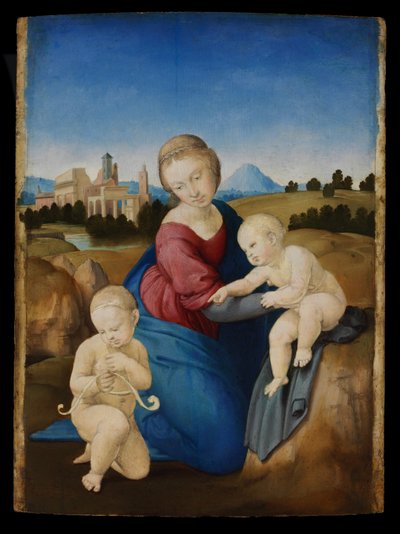Madonna and Child with the Infant Saint John by Raffaello Sanzio Raphael